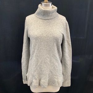 J Crew Grey Turtleneck Sweater - S